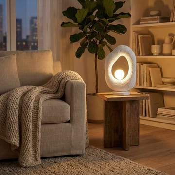 Corlinor Bordslampa - Vit - Belysning - Lampor & belysning inomhus - Taklampa & takbelysning - Kristallkrona & takkrona