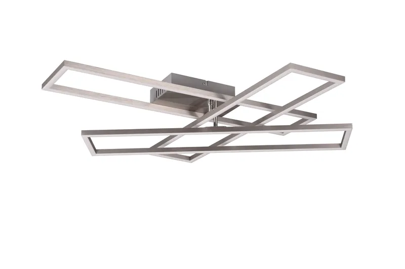 Corso LED Plafond borstad stål, Borstad stål