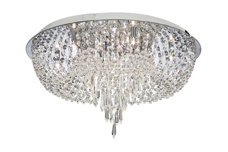 Crystal Orion Flush 10L Krom - Kristallkrona & takkrona - Hall lampa - Taklampa & takbelysning