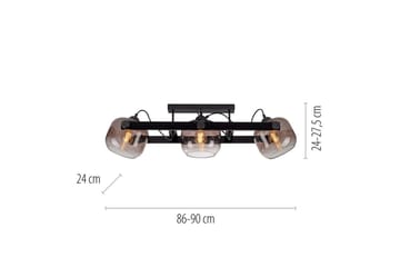 Cup 2.0 Just Light Taklampa - Black - Belysning - Lampor & belysning inomhus - Taklampa & takbelysning - Takplafond