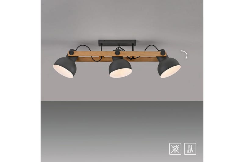 Cup 2.0 Just Light Taklampa - Black - Belysning - Lampor & belysning inomhus - Taklampa & takbelysning - Takplafond