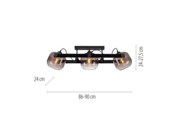 Cup 2.0 Just Light Taklampa - Black - Belysning - Lampor & belysning inomhus - Taklampa & takbelysning - Takplafond