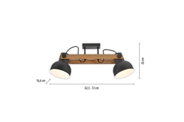 Cup 2.0 Just Light Taklampa - Black - Belysning - Lampor & belysning inomhus - Taklampa & takbelysning - Takplafond