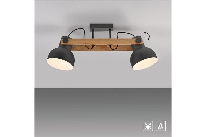 Cup 2.0 Just Light Taklampa - Black - Belysning - Lampor & belysning inomhus - Taklampa & takbelysning - Takplafond