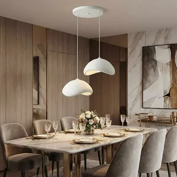 Dasina Pendellampa - Vit - Belysning - Lampor & belysning inomhus - Taklampa & takbelysning - Kristallkrona & takkrona