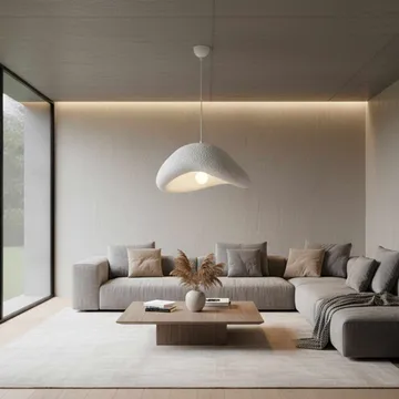 Dasina Pendellampa - Vit - Belysning - Lampor & belysning inomhus - Taklampa & takbelysning - Kristallkrona & takkrona