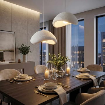 Dasina Pendellampa - Vit - Belysning - Lampor & belysning inomhus - Taklampa & takbelysning - Kristallkrona & takkrona