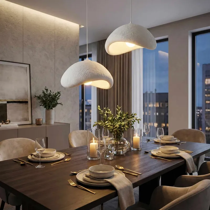 Dasina Pendellampa - Vit - Belysning - Lampor & belysning inomhus - Taklampa & takbelysning - Kristallkrona & takkrona