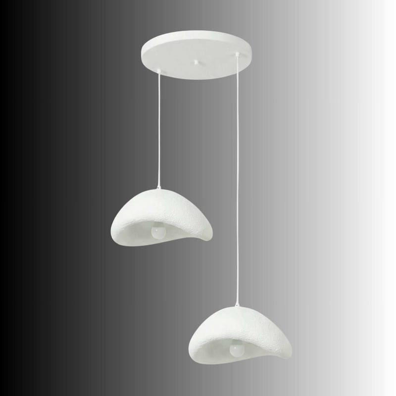 Dasina Pendellampa - Vit - Belysning - Lampor & belysning inomhus - Taklampa & takbelysning - Kristallkrona & takkrona