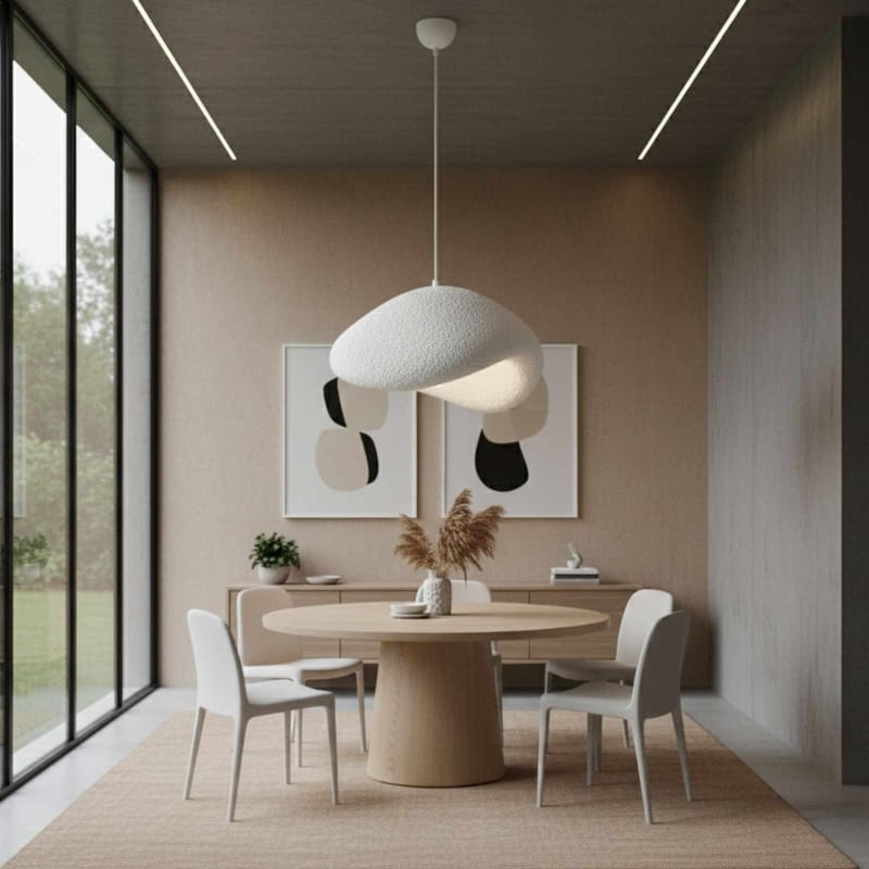 Dasina Pendellampa - Vit - Belysning - Lampor & belysning inomhus - Taklampa & takbelysning - Kristallkrona & takkrona