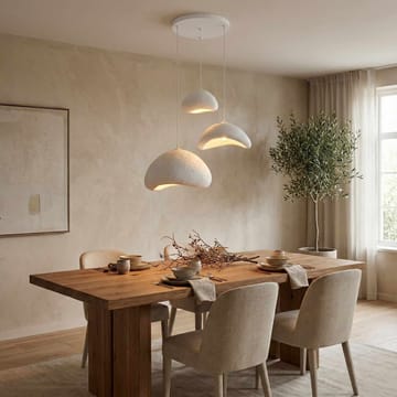 Dasina Pendellampa - Vit - Belysning - Lampor & belysning inomhus - Taklampa & takbelysning - Kristallkrona & takkrona