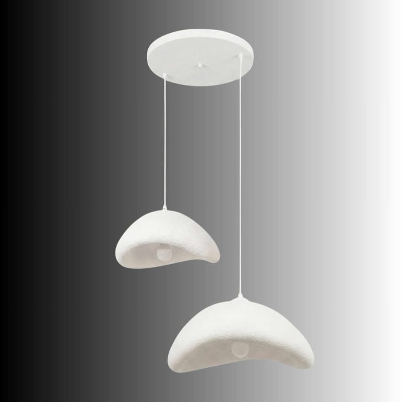 Dasina Pendellampa - Vit - Belysning - Lampor & belysning inomhus - Taklampa & takbelysning - Kristallkrona & takkrona