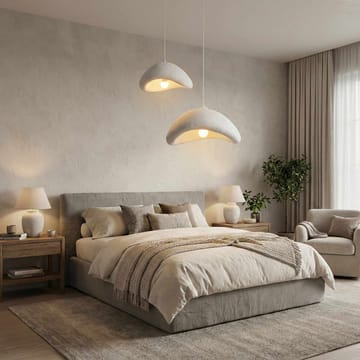 Dasina Pendellampa - Vit - Belysning - Lampor & belysning inomhus - Taklampa & takbelysning - Kristallkrona & takkrona