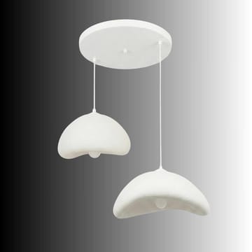 Dasina Pendellampa - Vit - Belysning - Lampor & belysning inomhus - Taklampa & takbelysning - Kristallkrona & takkrona