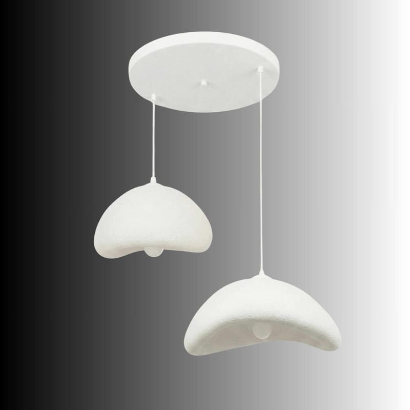 Dasina Pendellampa - Vit - Belysning - Lampor & belysning inomhus - Taklampa & takbelysning - Kristallkrona & takkrona