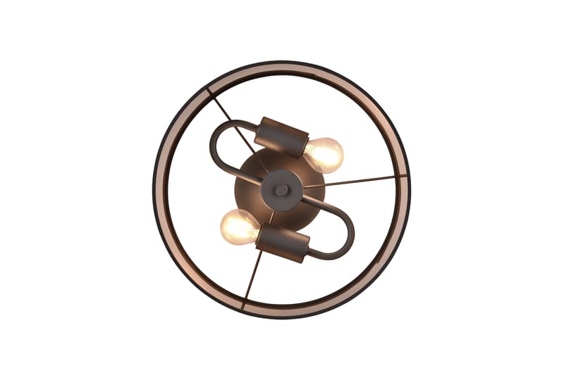 Davos Plafond 30 cm 2xE14 mattsvart/ greige - Matt svart/Greige - Belysning - Lampor & belysning inomhus - Taklampa & takbelysning - Takplafond