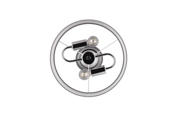 Davos plafond 30 cm 2xE14 krom/ vit - Krom/Vit - Belysning - Lampor & belysning inomhus - Taklampa & takbelysning - Takplafond