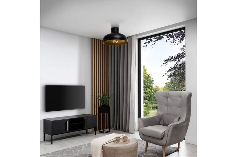 Desolo Plafond - Svart - Belysning - Lampor & belysning inomhus - Taklampa & takbelysning - Takplafond