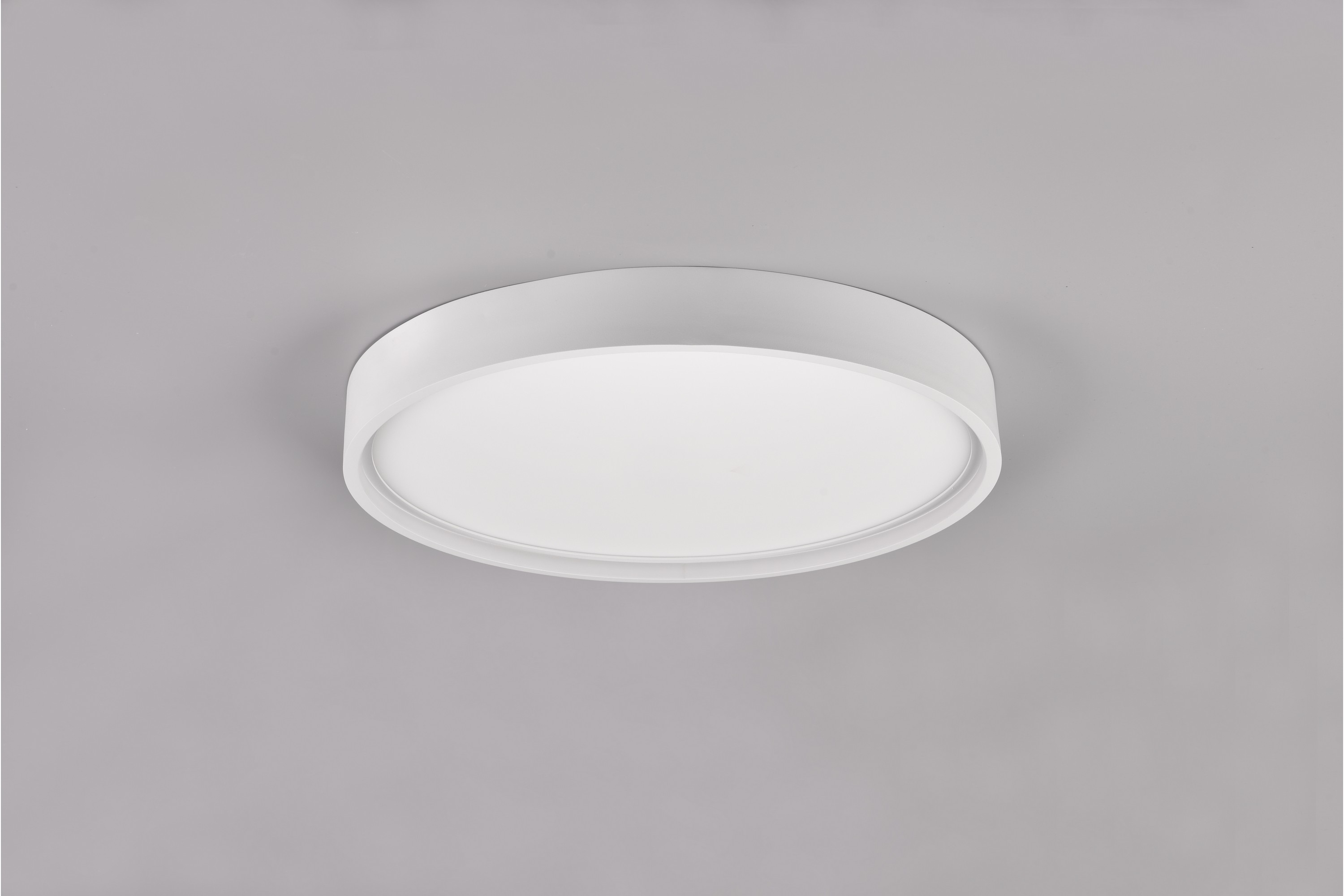 Doha LED plafond 45 cm mattvit Matt vit