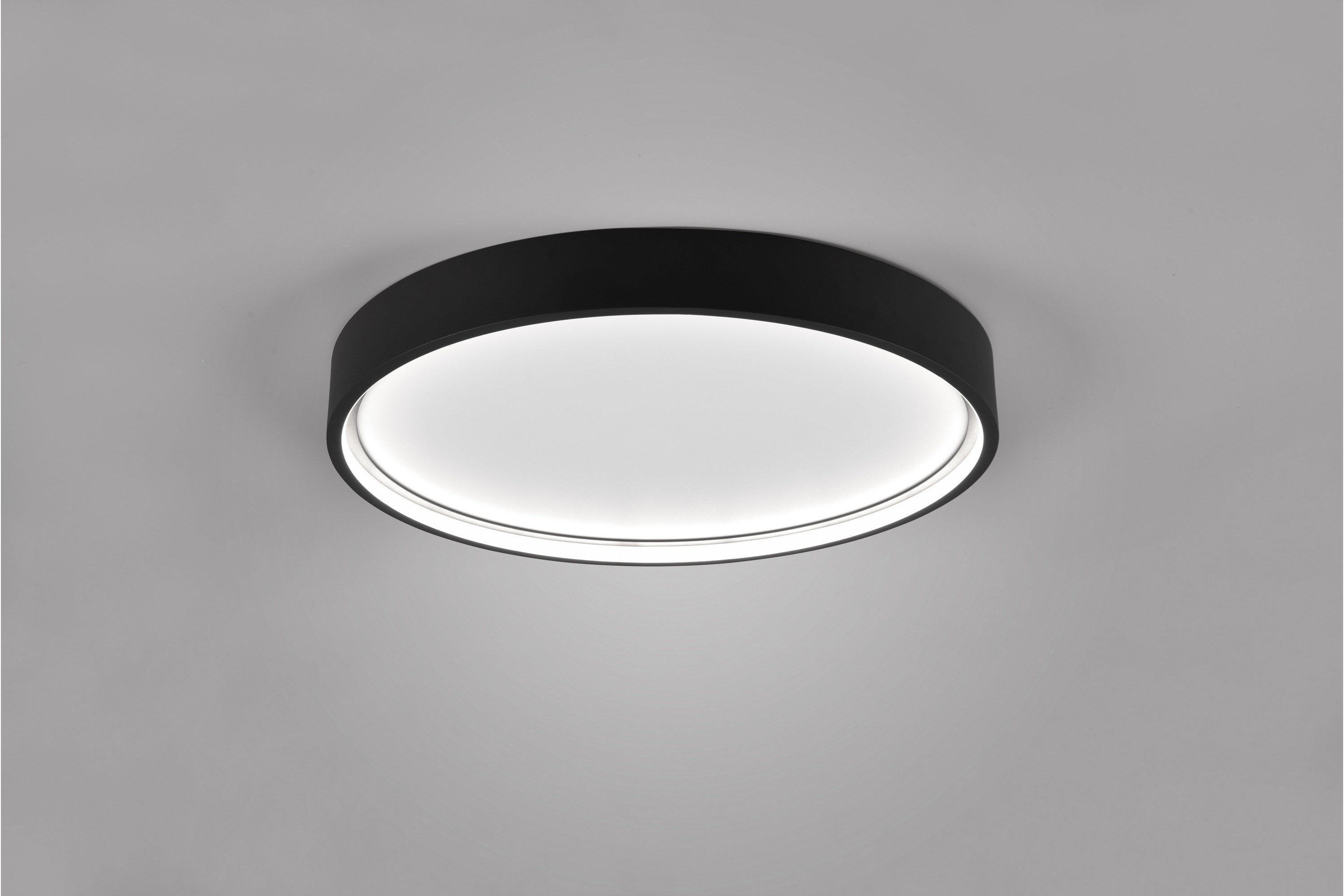 Doha LED plafond 45 cm mattsvart Matt svart