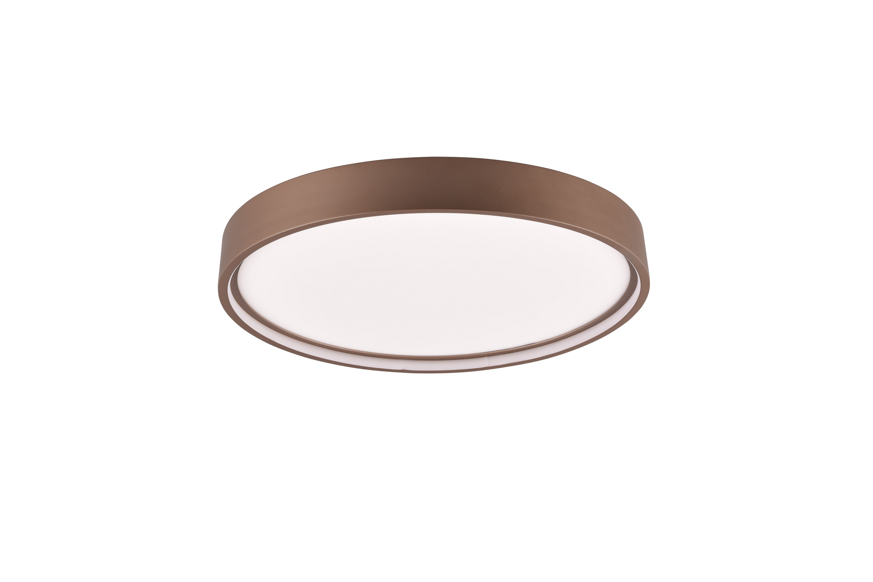 Doha LED plafond 45 cm kaffe brun Brun