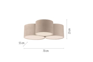 Duro Just Light Taklampa - Beige - Belysning - Lampor & belysning inomhus - Taklampa & takbelysning - Takplafond