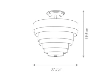 Echelon Lisa McDennon by Hinkley Taklampa - Brass - Belysning - Lampor & belysning inomhus - Taklampa & takbelysning - Takplafond
