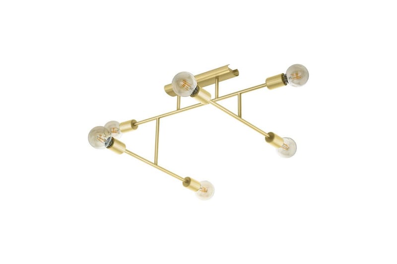 Taklampa Eglo Belsiana 1 med 6 Lampor, Mässing