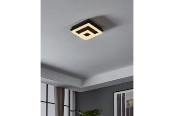 Taklampa Eglo Fradelo 1 240x240 mm - Svart/Grå - Belysning - Lampor & belysning inomhus - Taklampa & takbelysning