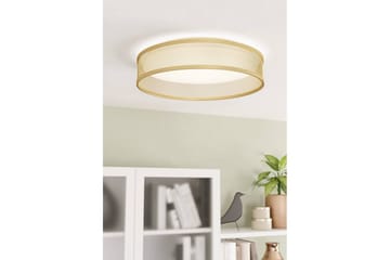 Taklampa Eglo Luppineria Ø385 mm Mässing-Matt Vit - Mässing - Belysning - Lampor & belysning inomhus - Taklampa & takbelysning