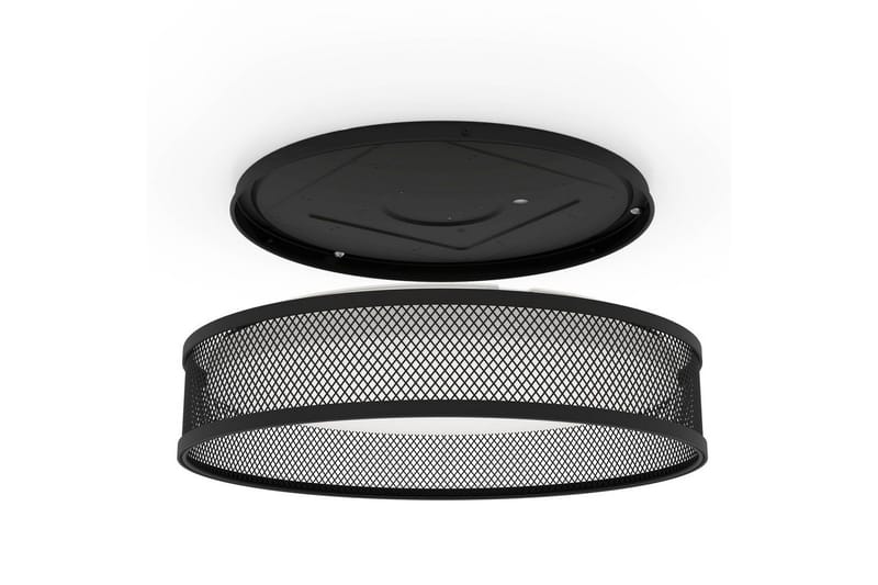 Taklampa Eglo Luppineria Ø385 mm Svart Vit - Svart - Belysning - Lampor & belysning inomhus - Taklampa & takbelysning - Takplafond