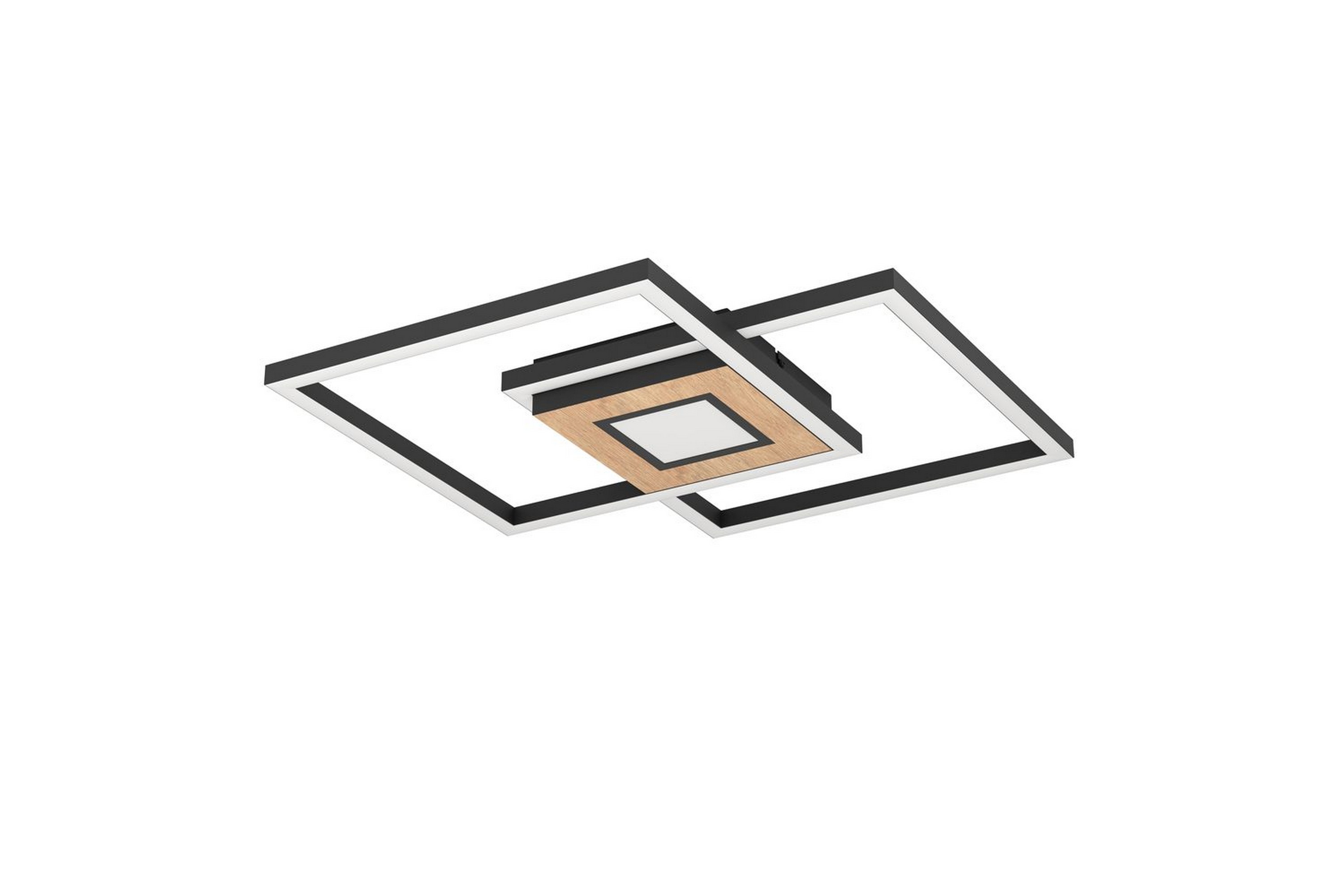 Taklampa Eglo Marinello - Svart/Brun