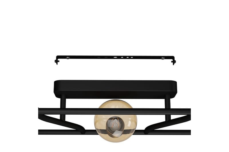 Taklampa Eglo Messinaro - Svart/Mässing - Belysning - Lampor & belysning inomhus - Taklampa & takbelysning - Takplafond