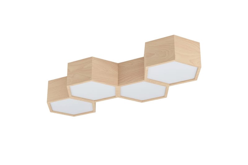 Taklampa Eglo Mirlas med 4 Lampor - Vit - Belysning - Lampor & belysning inomhus - Taklampa & takbelysning
