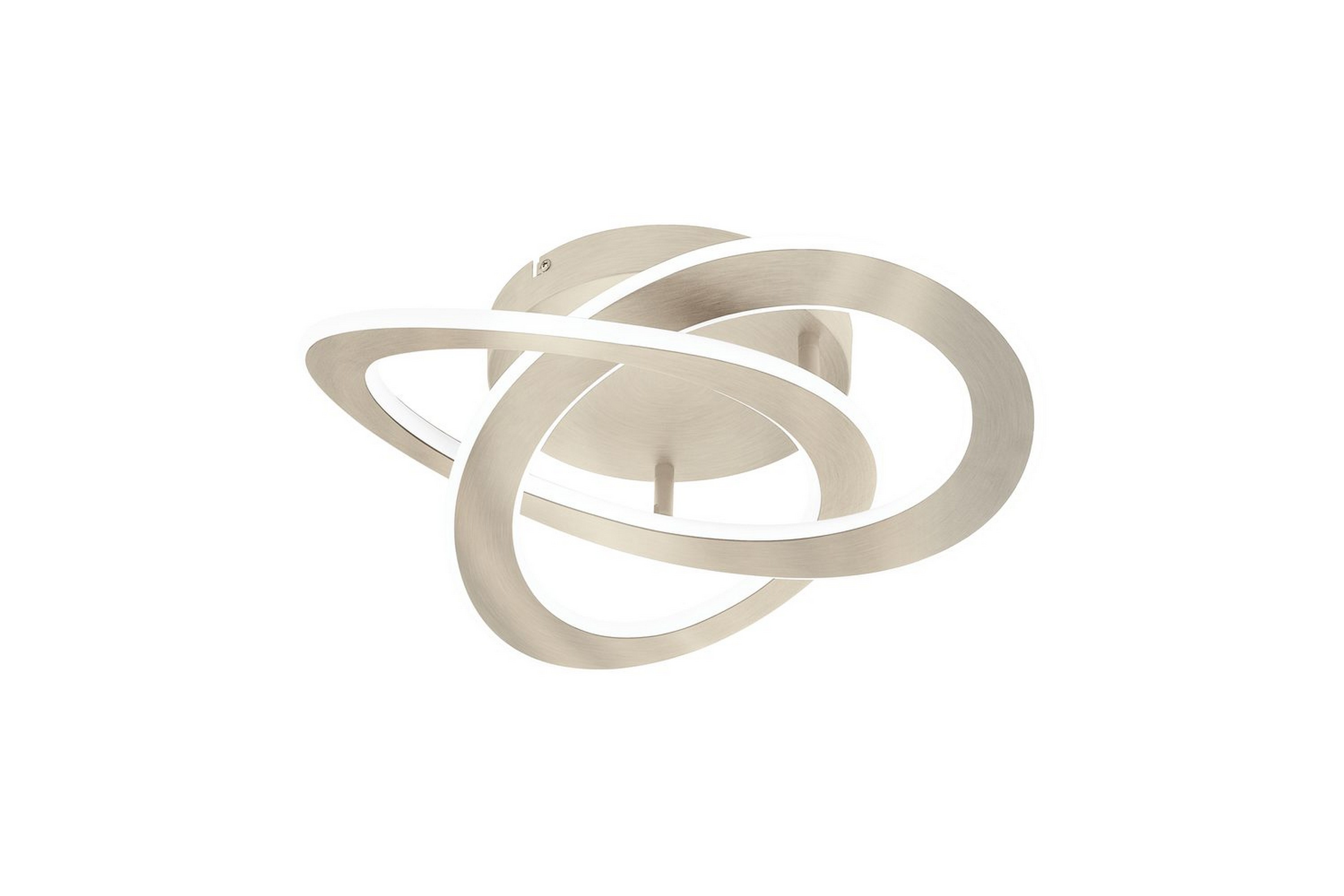 Taklampa Eglo Rolimare Nickel-Matt/Vit - Nickel