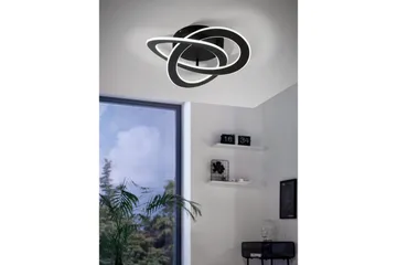 Taklampa Eglo Rolimare Svart/Vit - Svart/Vit - Belysning - Lampor & belysning inomhus - Taklampa & takbelysning - Takplafond