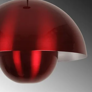 Eylul Pendellampa - Röd - Belysning - Lampor & belysning inomhus - Taklampa & takbelysning - Kristallkrona & takkrona