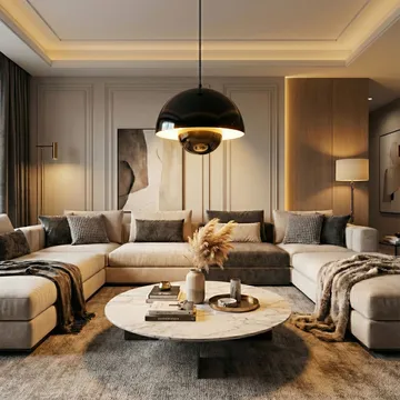 Eylul Pendellampa - Svart - Belysning - Lampor & belysning inomhus - Taklampa & takbelysning - Kristallkrona & takkrona