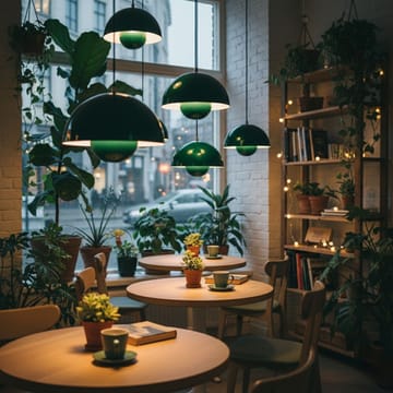 Eylul Pendellampa - Grön - Belysning - Lampor & belysning inomhus - Taklampa & takbelysning - Kristallkrona & takkrona