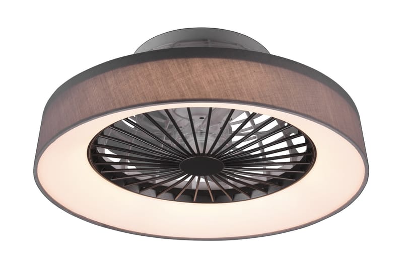Farsund LED tak/ vägg fläkt grå - Grå - Belysning - Lampor & belysning inomhus - Taklampa & takbelysning - Takplafond