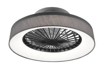 Farsund LED tak/ vägg fläkt grå - Grå - Belysning - Lampor & belysning inomhus - Taklampa & takbelysning - Takplafond