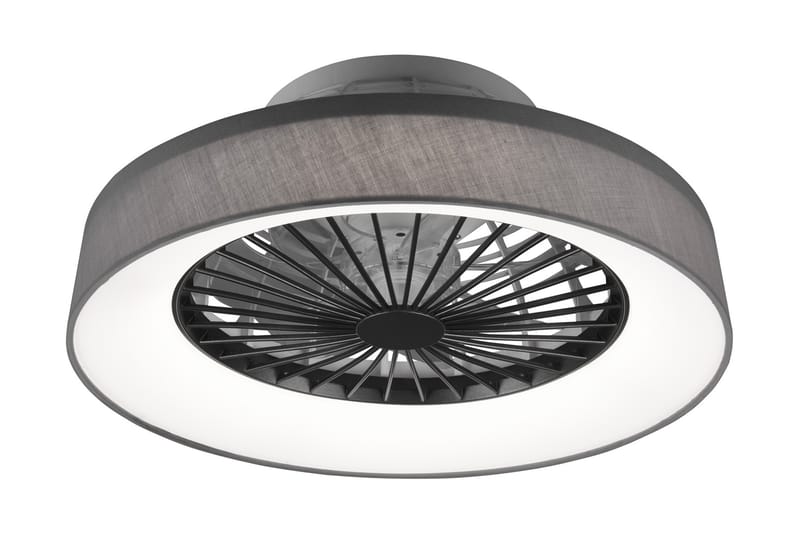Farsund LED tak/ vägg fläkt grå - Grå - Belysning - Lampor & belysning inomhus - Taklampa & takbelysning - Takplafond