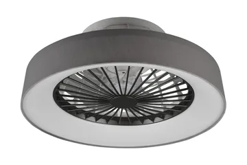 Farsund LED tak/ vägg fläkt grå - Grå - Belysning - Lampor & belysning inomhus - Taklampa & takbelysning - Takplafond