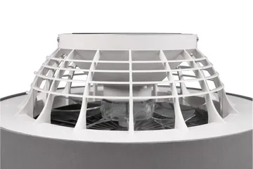 Farsund LED tak/ vägg fläkt grå - Grå - Belysning - Lampor & belysning inomhus - Taklampa & takbelysning - Takplafond