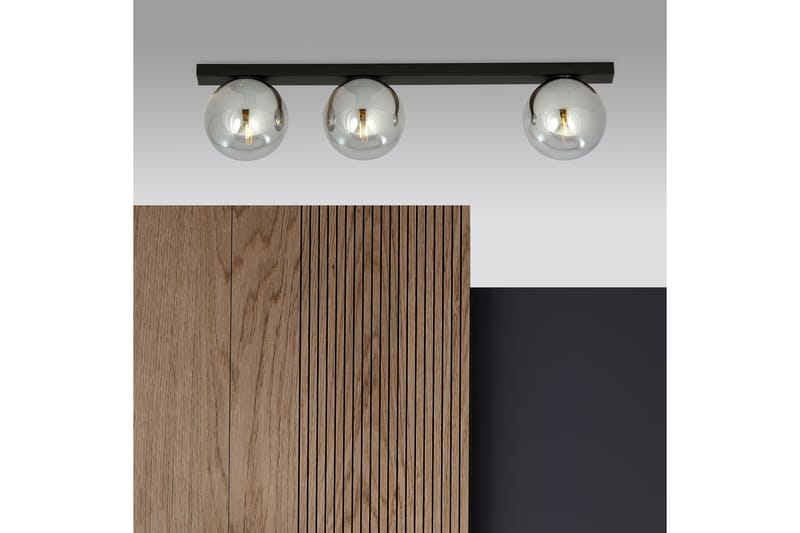 Fit 3 plafond Svart - Scandinavian Choice - Hall lampa - Plafond - Takplafond - Taklampa & takbelysning
