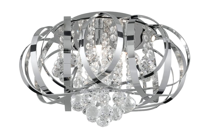 Flush Tilly 3L CL Glas Balls - Searchlight - Hall lampa - Taklampa & takbelysning - Takplafond - Plafond