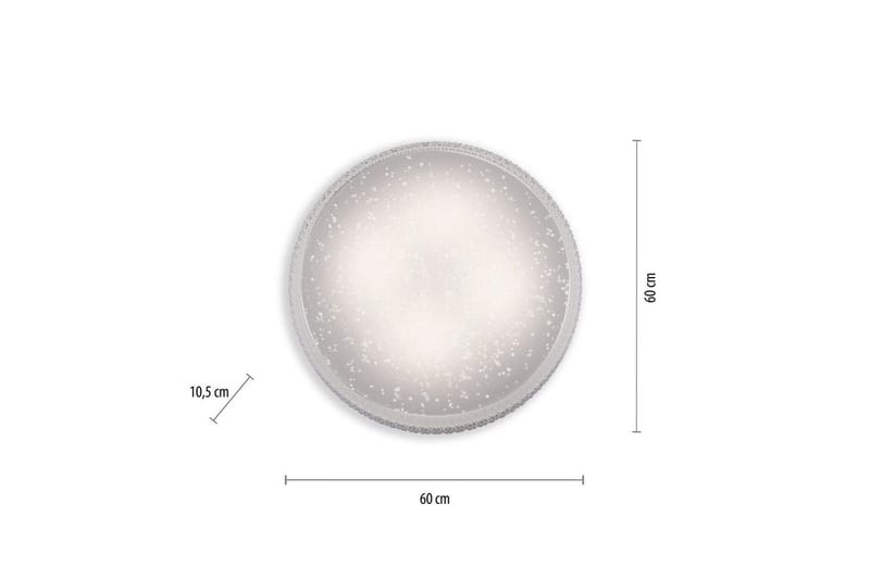 Frida Just Light Taklampa - Transparent - Belysning - Lampor & belysning inomhus - Taklampa & takbelysning - Takplafond