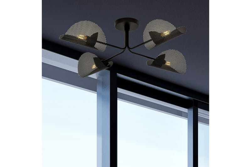 Gomez 4 plafond Svart - Scandinavian Choice - Hall lampa - Plafond - Takplafond - Taklampa & takbelysning