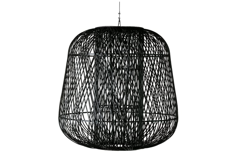 Hänglampa Skare 100x100 cm - Bambu/Svart - Taklampa sovrum - Kökslampa & taklampa kök - Hall lampa - Fönsterlampa - Pendellampa & hänglampa - Taklampa vardagsrum - Nätlampa - Fönsterlampa hängande - Taklampa & takbelysning