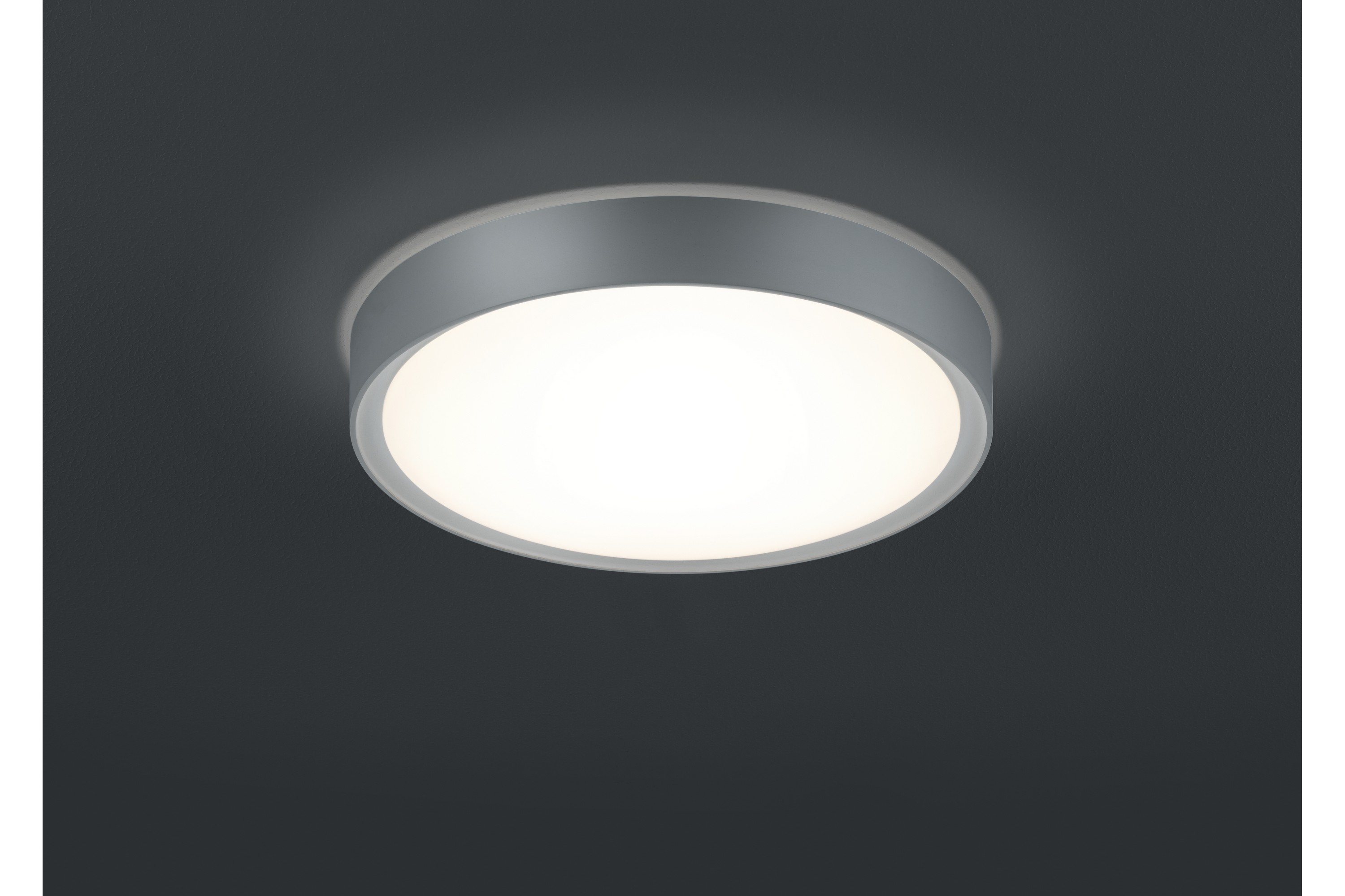 H2O Clarimo LED plafond gråVit
